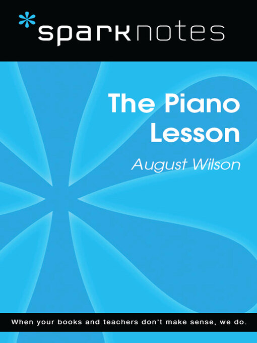 Title details for The Piano Lesson (SparkNotes Literature Guide) by SparkNotes - Available